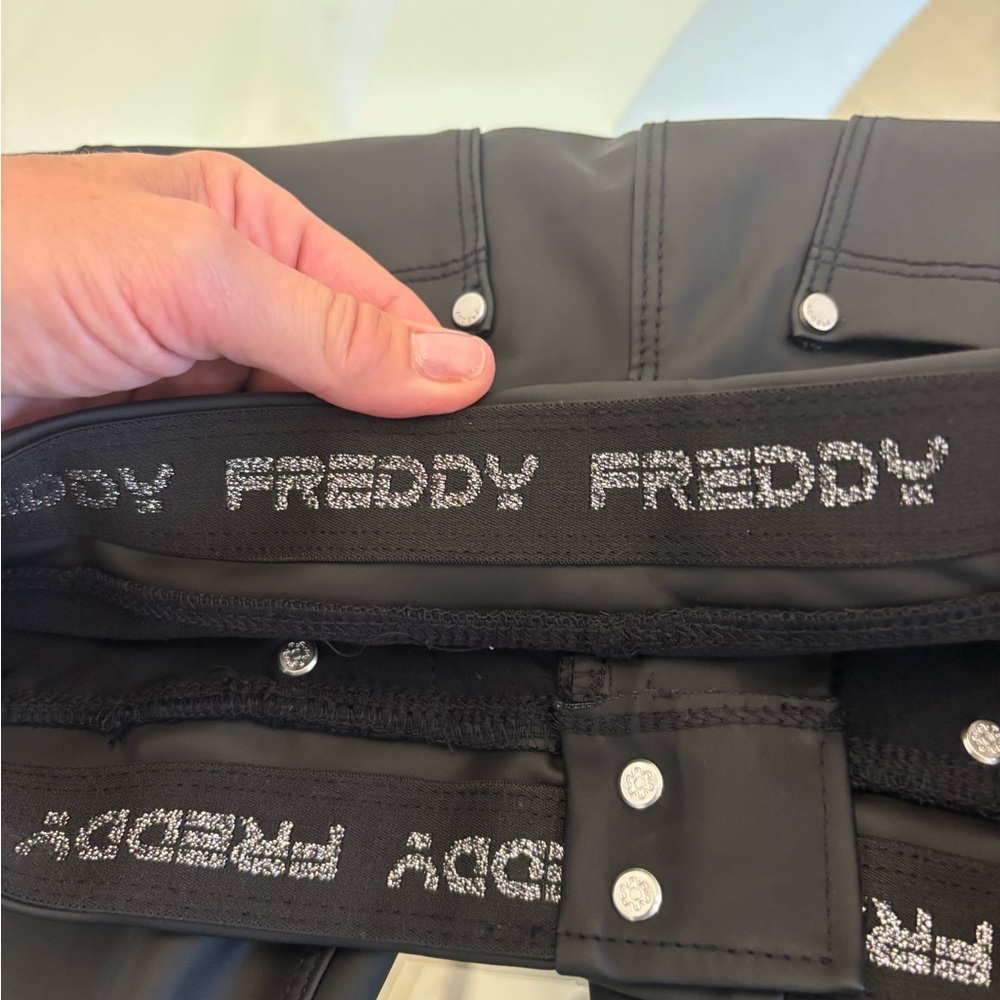 Freddy black fax leather . Perfect condition ❤️ - Picture 4 of 5